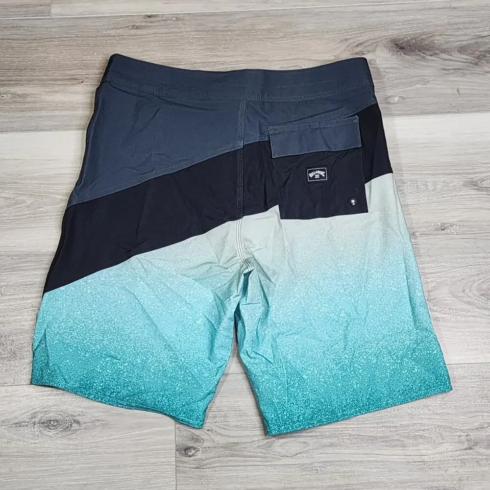 Billabong Shorts Men's 30 Colorblock Performance Board New